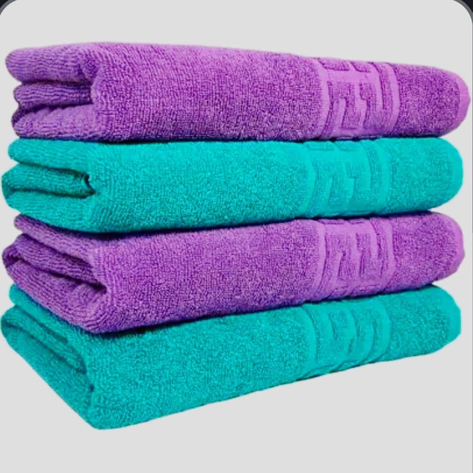 🔥Set prosoape premium 4 Bucati Luxury Bumbac 100% S1 absorbante super calitative 500-550 GSM 50×90cm🔥