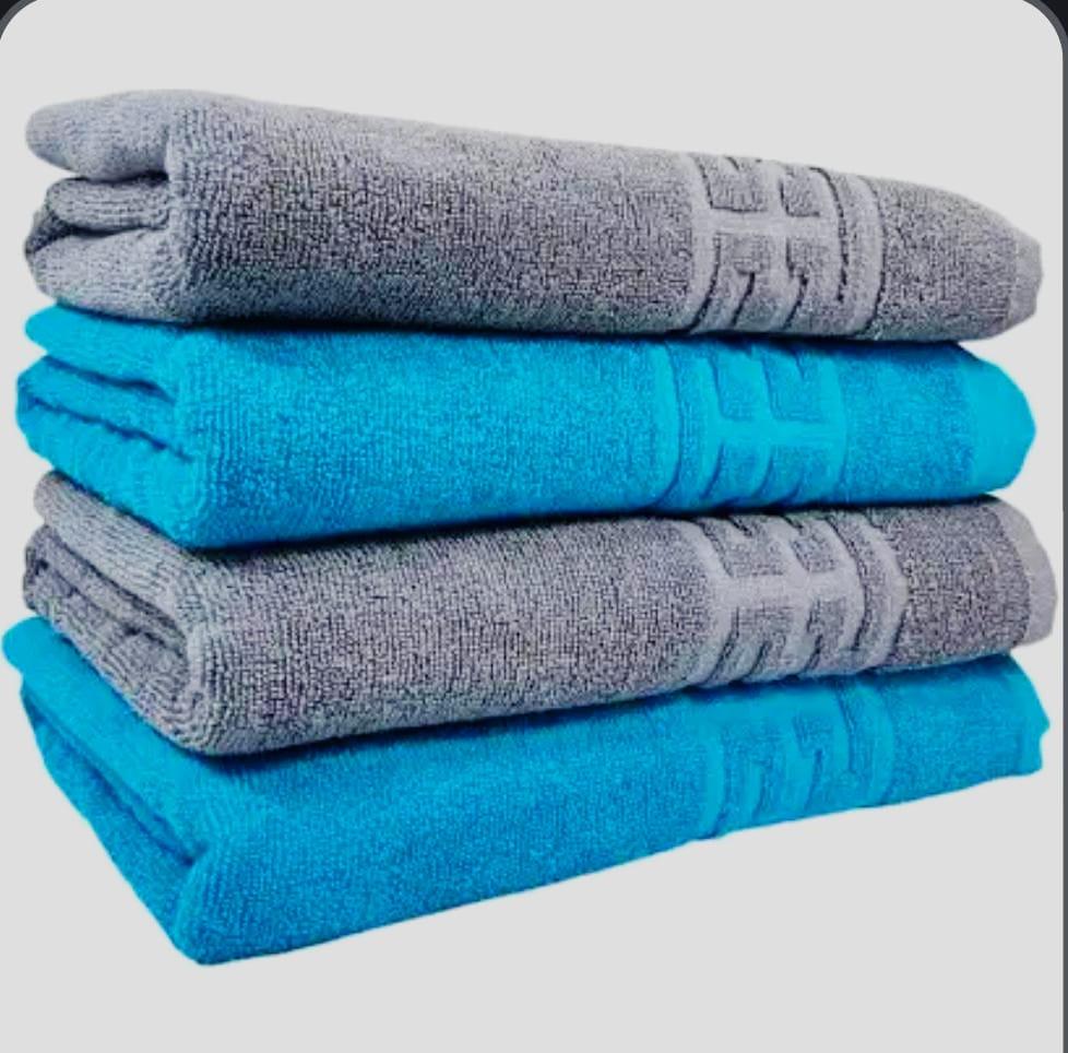 🔥Set prosoape premium 4 Bucati Luxury Bumbac 100% S10 absorbante super calitative 500-550 GSM 50×90cm🔥