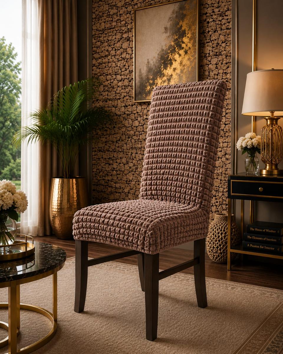 🔥Huse 6 in set premium pentru scaune rotunde şi pătrate material creponat cu elastic se aşezează foarte bine pe scaune cu preț super oferta cafea cu lapte🔥